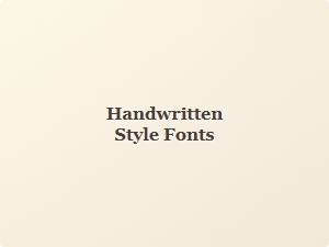 Handwritten Style Fonts for Classic Social Media Posts