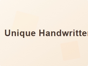Unique Handwritten Fonts for Instagram Stories